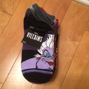 Disney villains 10 pair socks